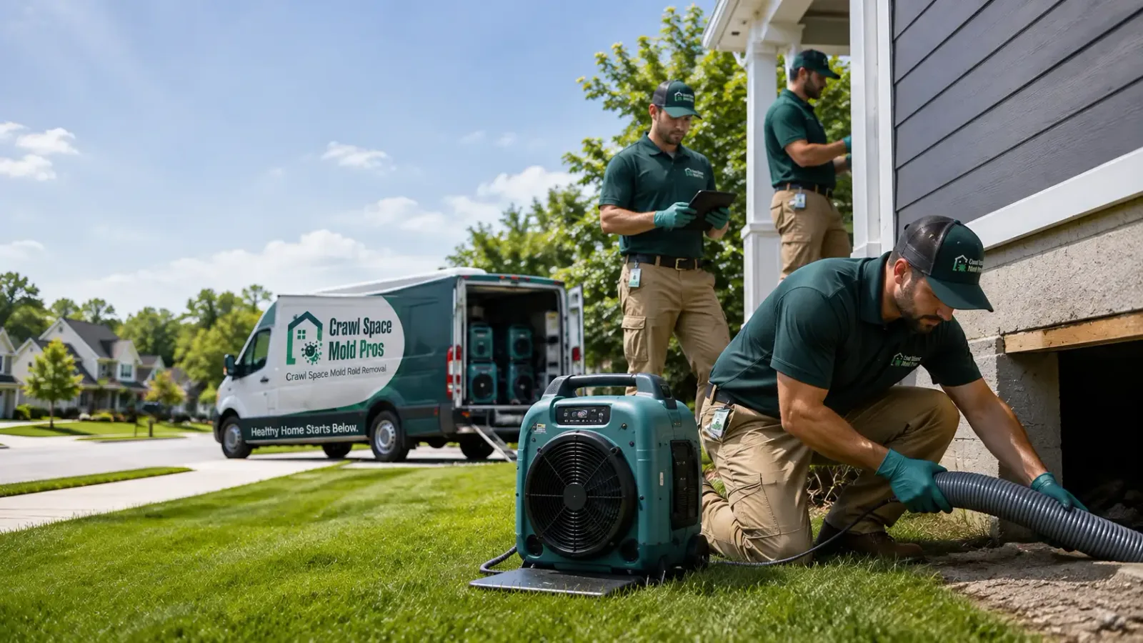 Crawl Space Mold Removal in Melvin, KY
